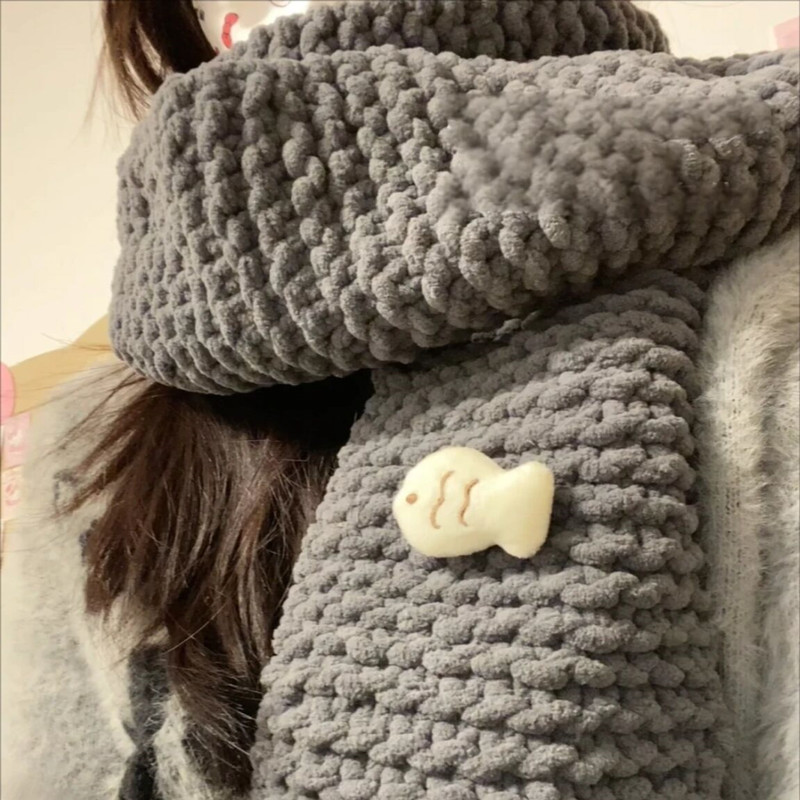 手织围巾神器手工diy冰条毛线团编制材料包送男女友围巾手工编织