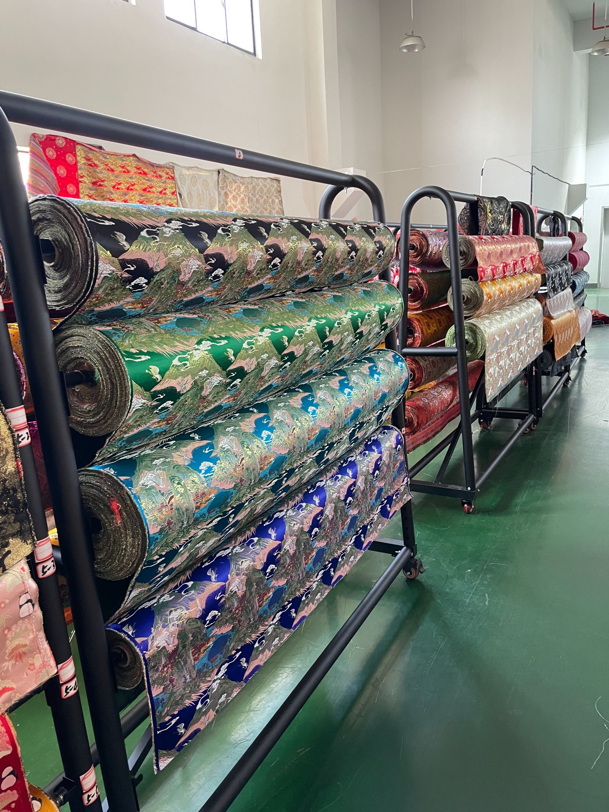 国潮1号 国风织锦缎面料中式风格高精密提花面料