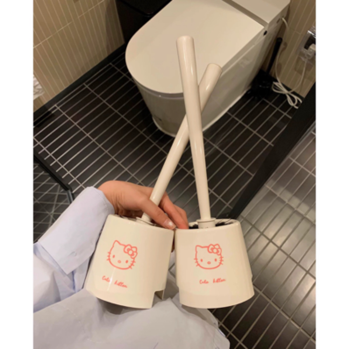 家用卫生间厕所清洁刷高颜值无死角长柄卡通马桶刷可爱洁厕刷刷子