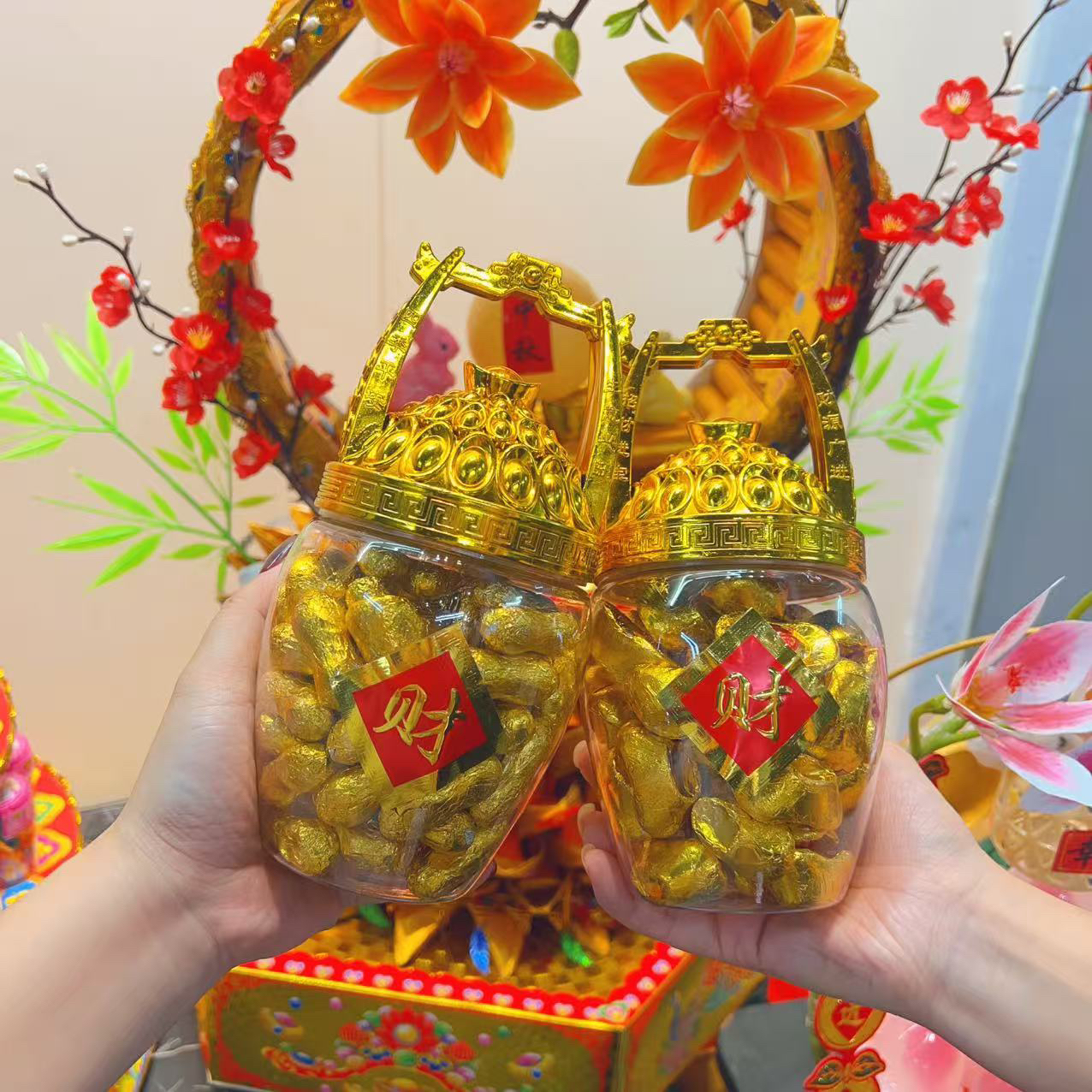 中秋一桶金巧克力金斋塔