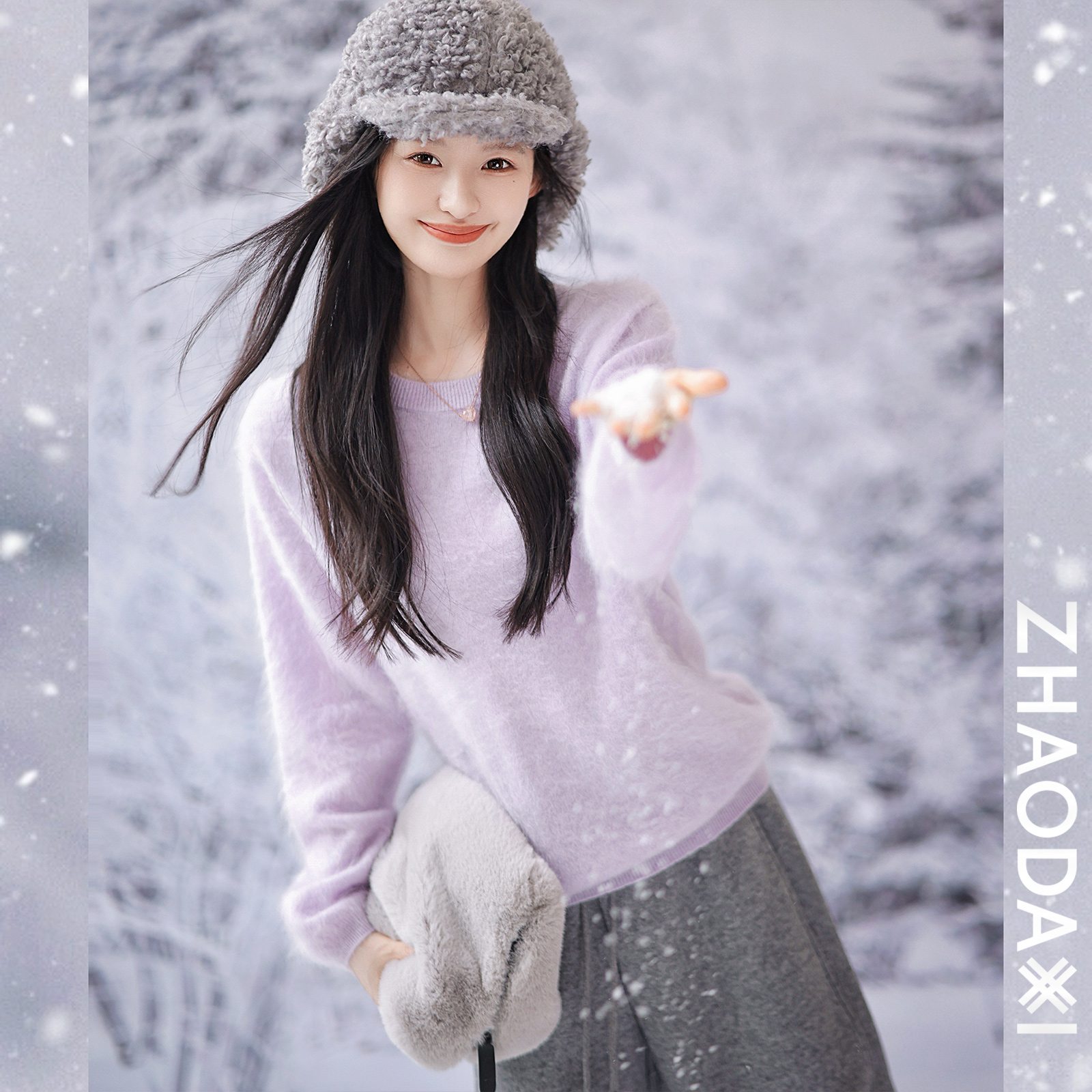 【赵大喜】回血包拉毛羊绒毛衣 | 双面拉绒 无缝一体