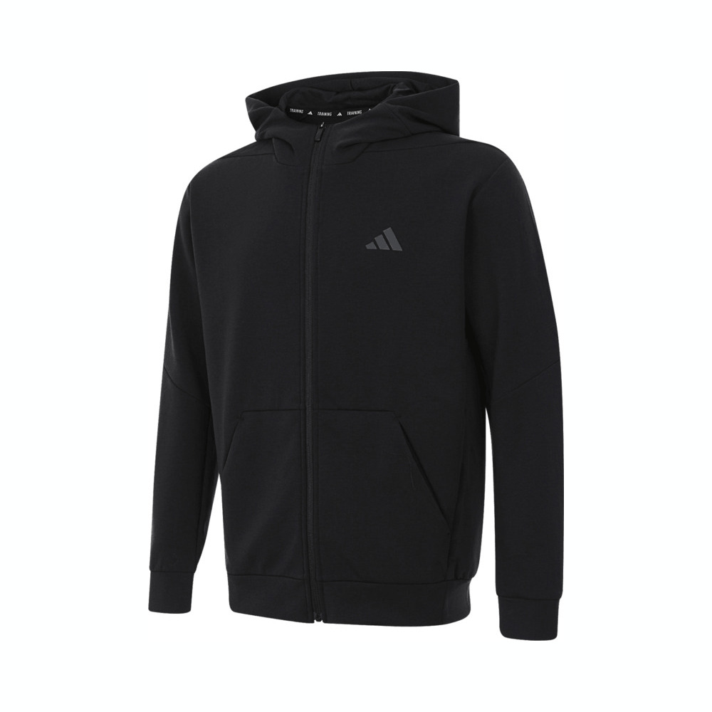 adidas阿迪达斯男子D4T FULL-ZIP HO运动针织连帽外套IY1131
