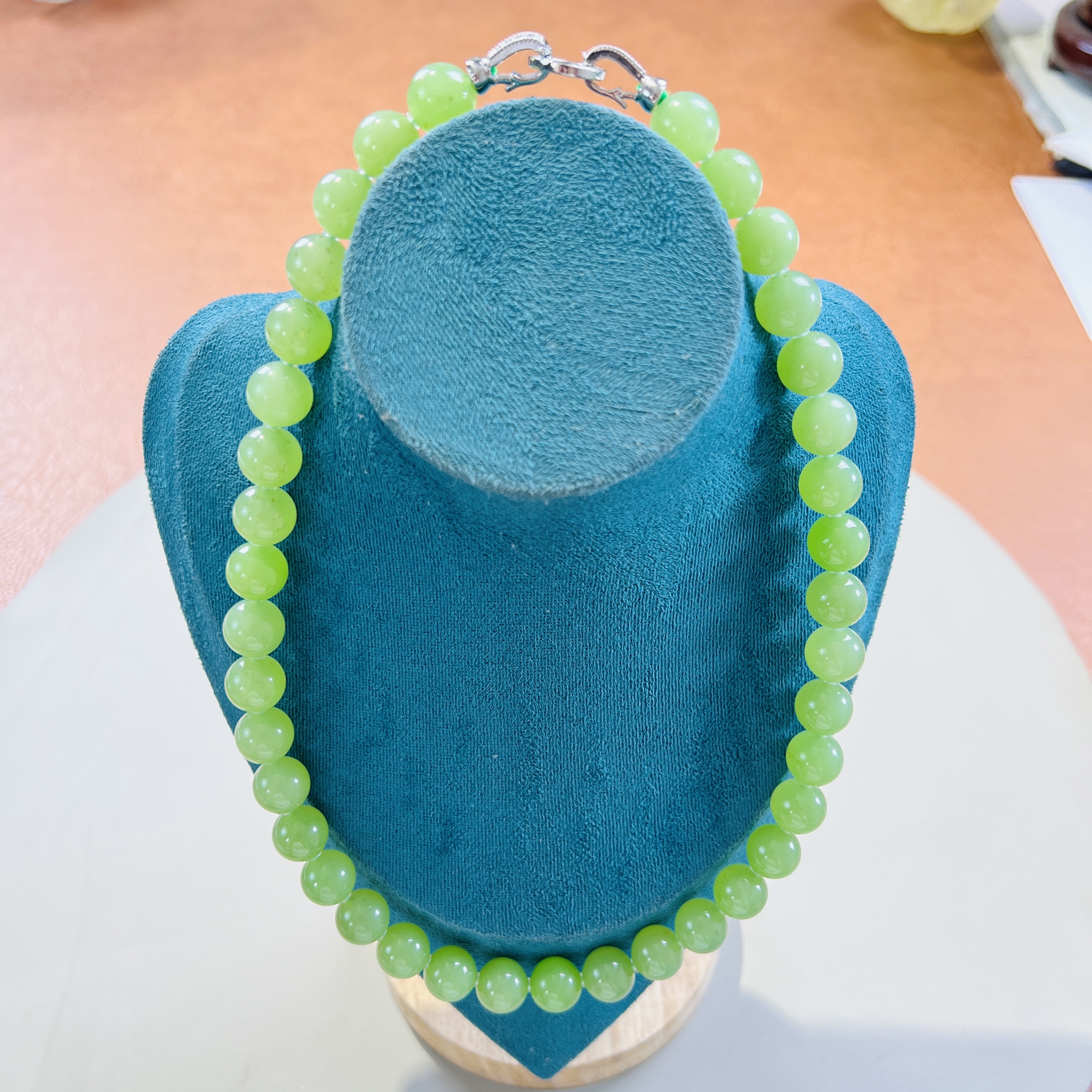 俄罗斯料满翠项链约12mm左右项链妈妈项链轻奢时尚款项链