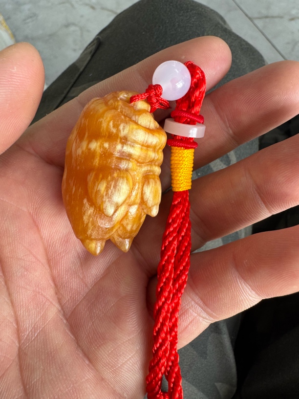 雷击搂钱爬子摆件