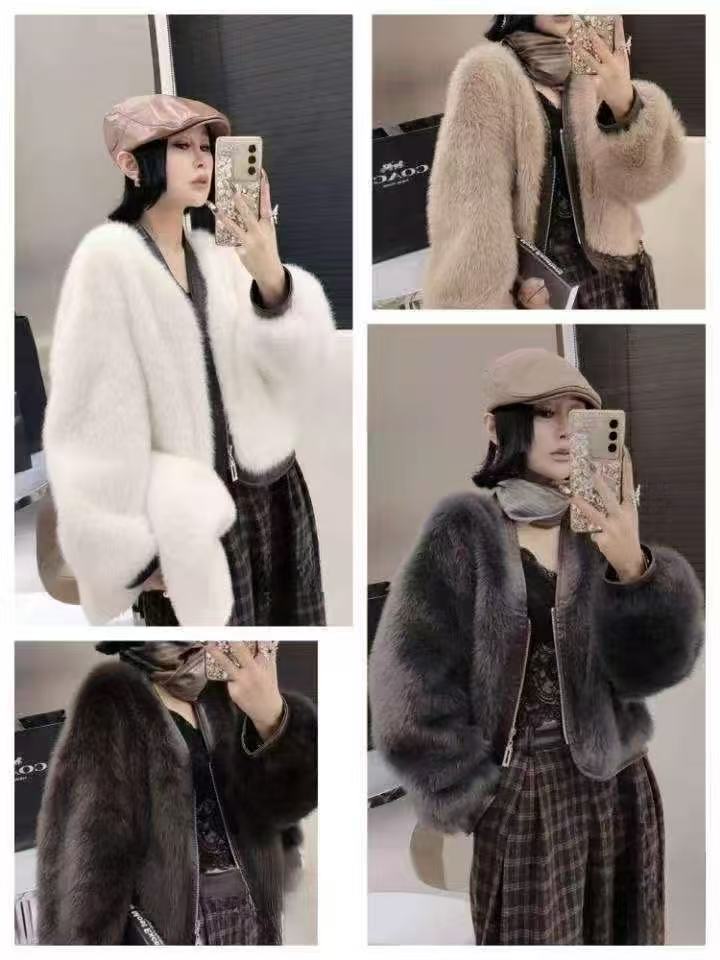 【牛总专属】2025设计师新款1全包边拉链款时尚洋气短外套