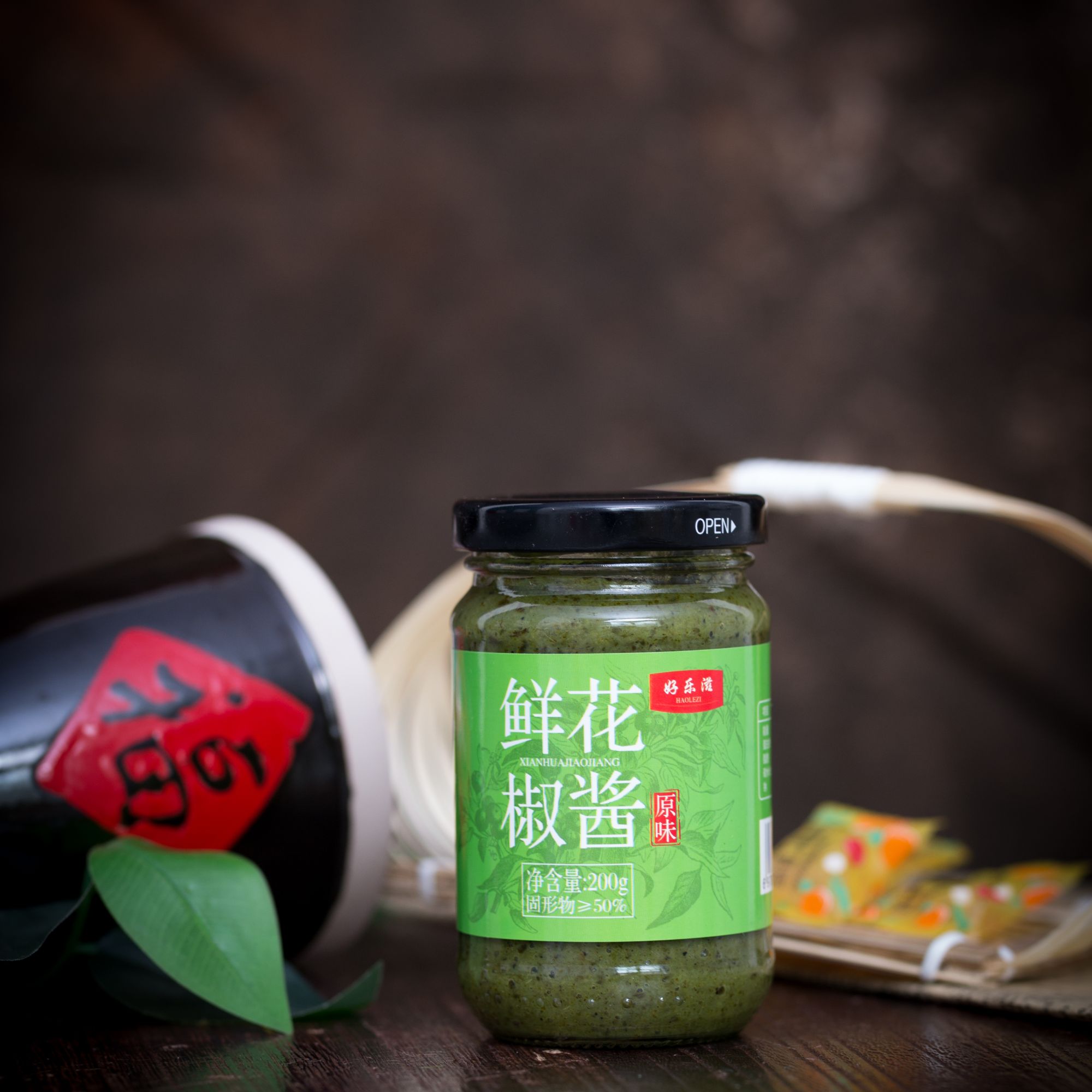 HAOLEZI/好乐滋鲜花椒酱当季正宗莱芜鲜花椒酱下饭酱拌面酱