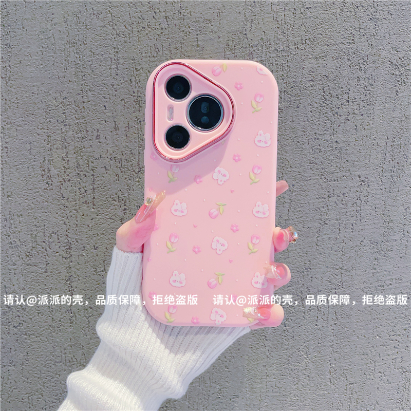 （华为Pura70系列）金属小胖妹适用华为Pura70/70pro/70pro+手机壳