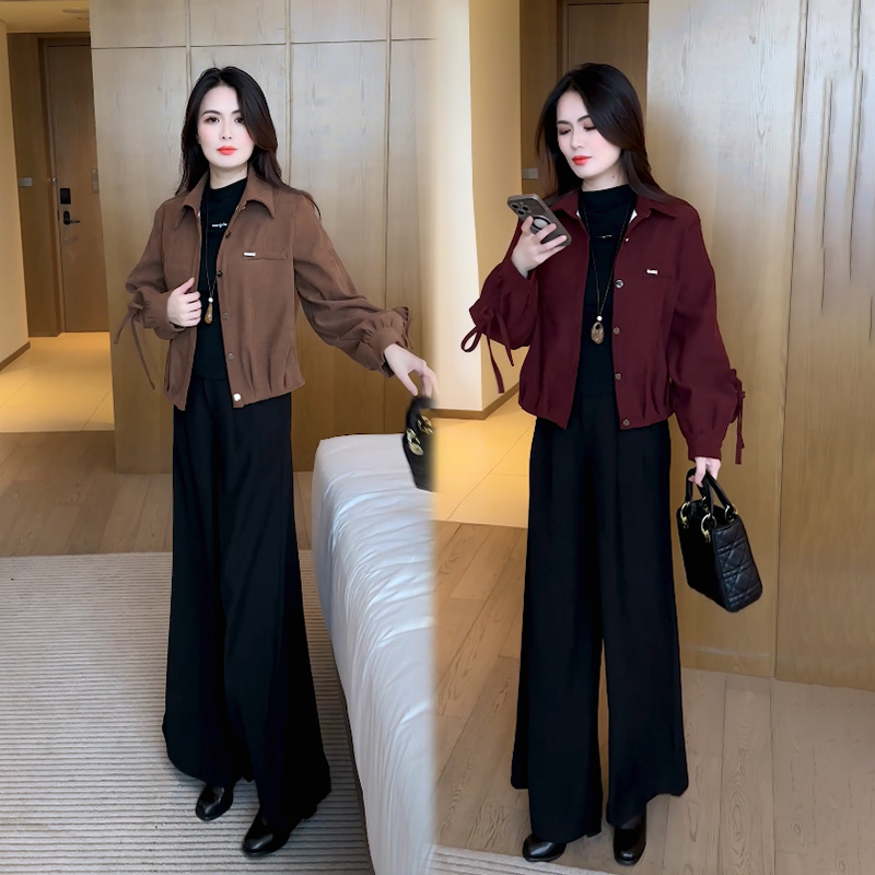 短款秋冬外套2025新款今年流行时尚加厚洋气百搭春秋女装爆款上衣