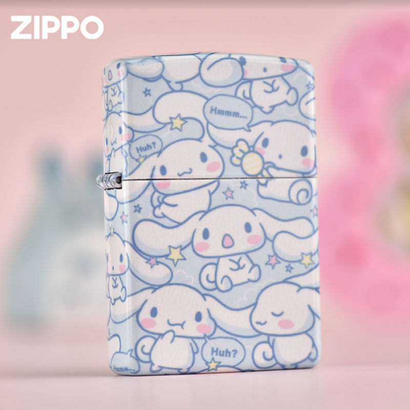 zippo打火机 玉桂狗可爱萌猫咪 送男友旗舰卡通正版之宝DYX1H1