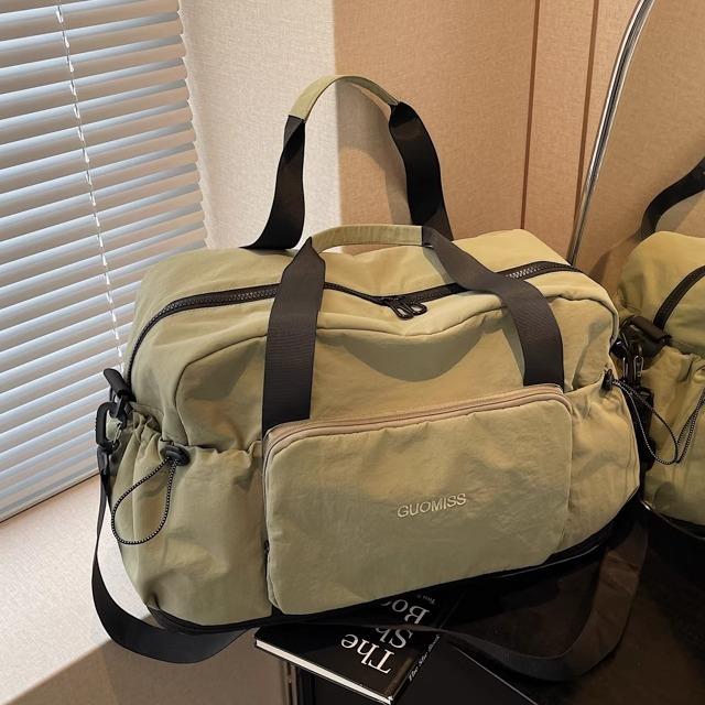 旅行包女短途轻便时尚大容量出差手提包行李包干湿分离运动健身包