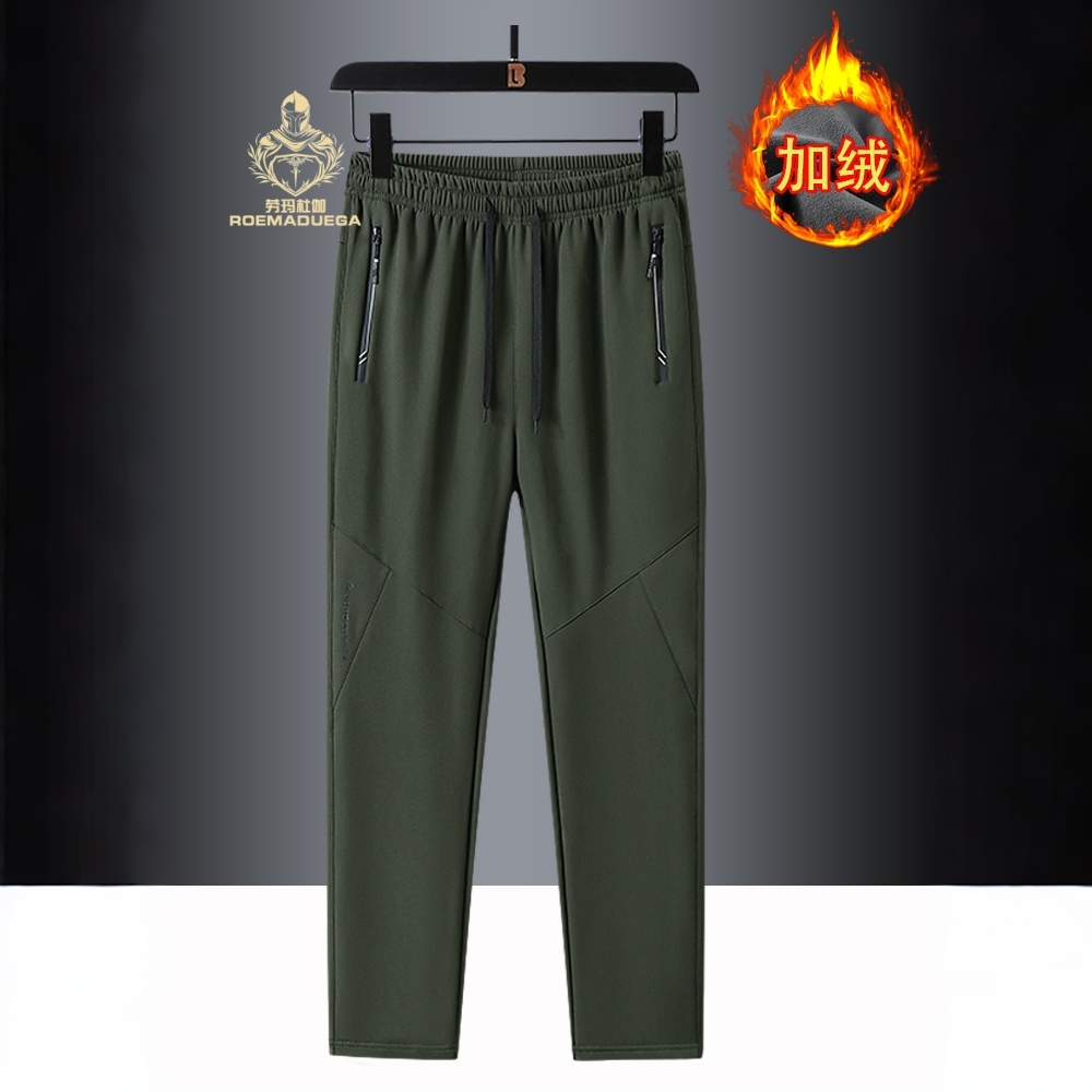 劳玛杜伽秋冬软壳裤男款加绒加厚户外运动裤防风保暖徒步防水长裤