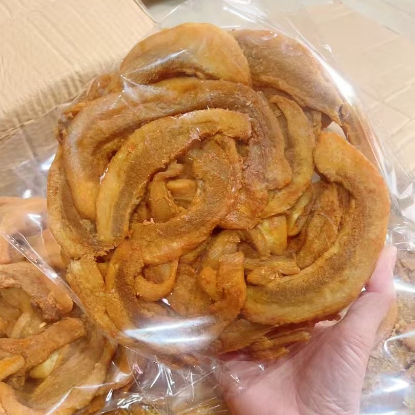 福建闽南特产美食圆形猪油粕