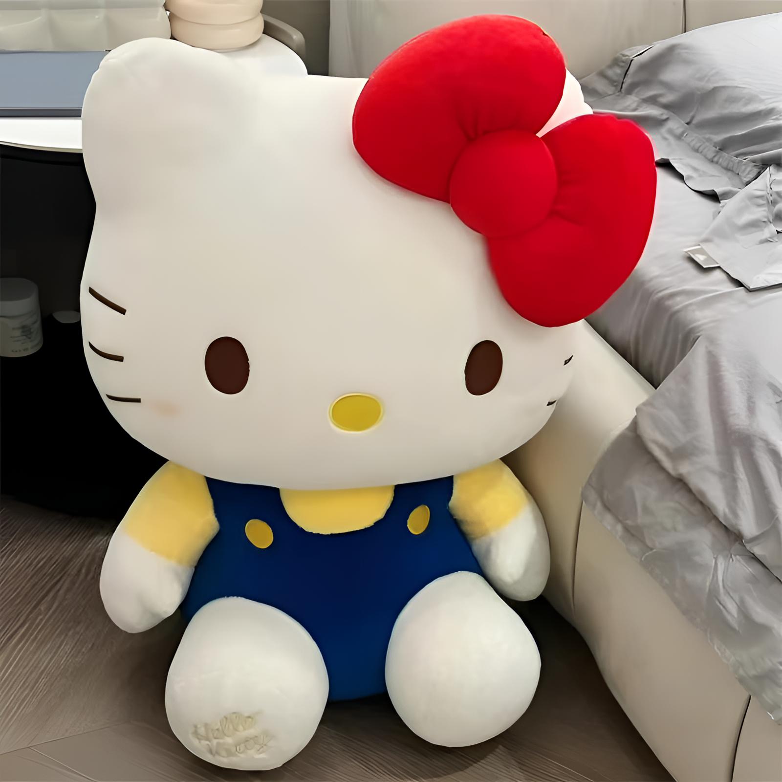 圣诞节礼物【特大号】正版HelloKitty公仔KT猫毛绒玩具抱枕送女生