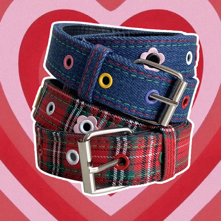 多巴胺腰带女款2025夏季新款甜酷辣妹百搭配饰 y2k美式设计感皮带