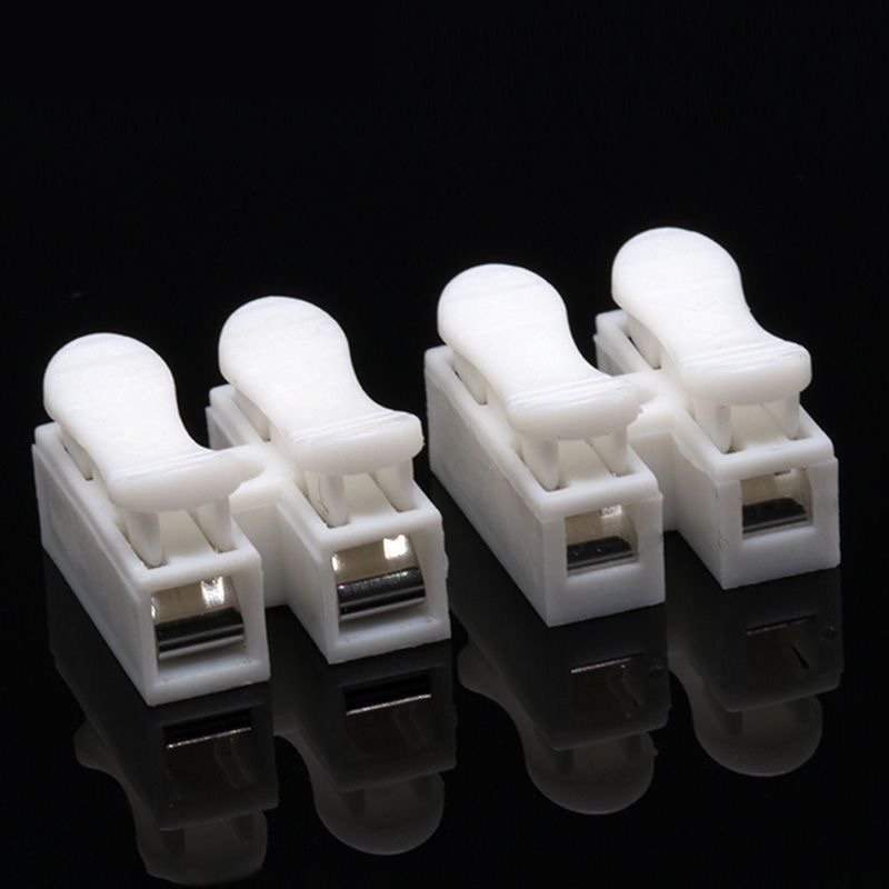 连线器CH-2快速接线端子LED灯具电线连接器经久耐用按压式对接头