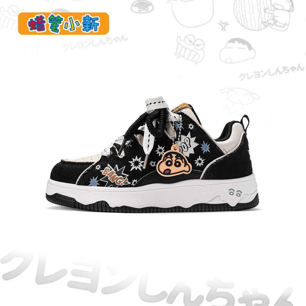 蜡笔小新鞋子男款2025秋季爆款百搭情侣增高鞋时尚百搭休闲运动鞋