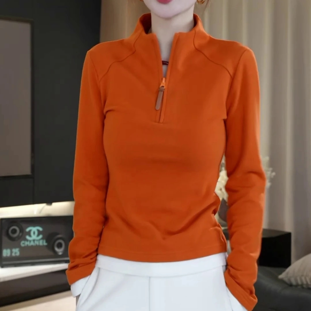 【双面绒】时尚百搭高领秋冬保暖卫衣爆款2026女装时尚潮流显瘦气质