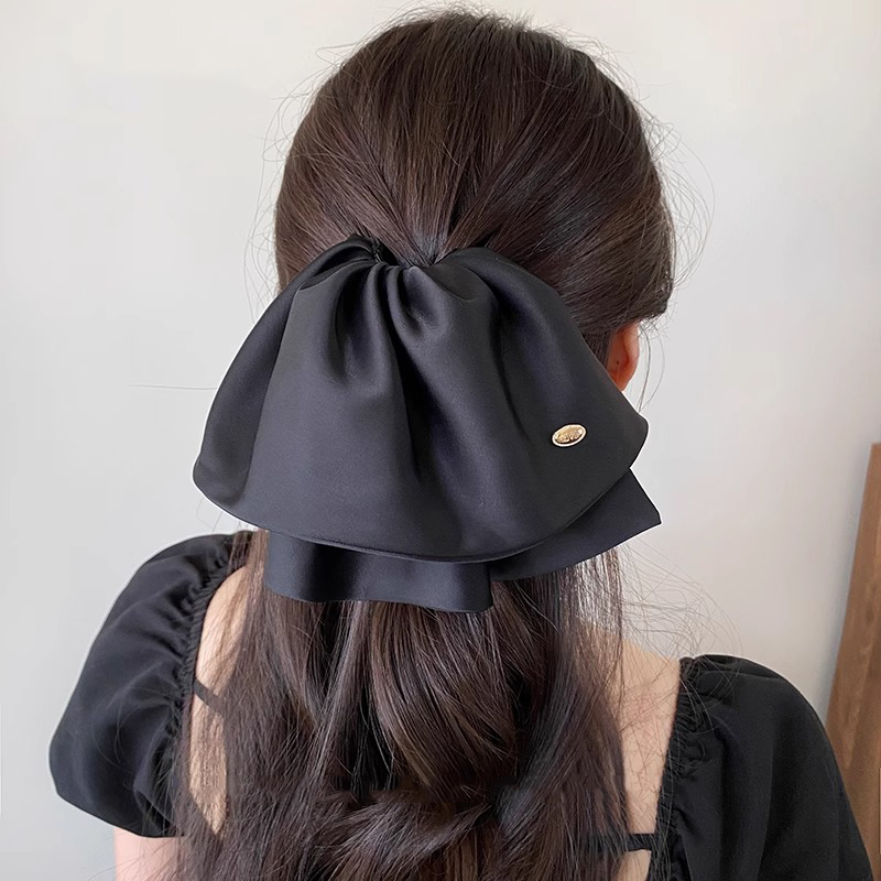 法国lastkiss韩版裙摆抓夹女2025新款后脑勺半扎发高级感气质发饰