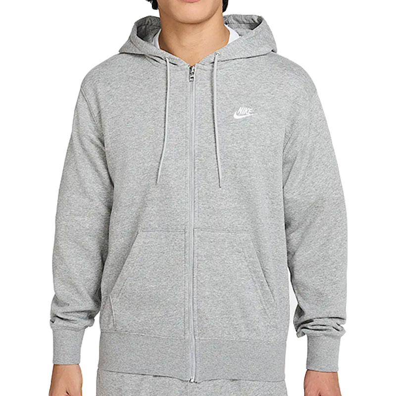 NIKE耐克男子AS M NK CLUB FT FZ HOODIE针织连帽外套FN3885-063