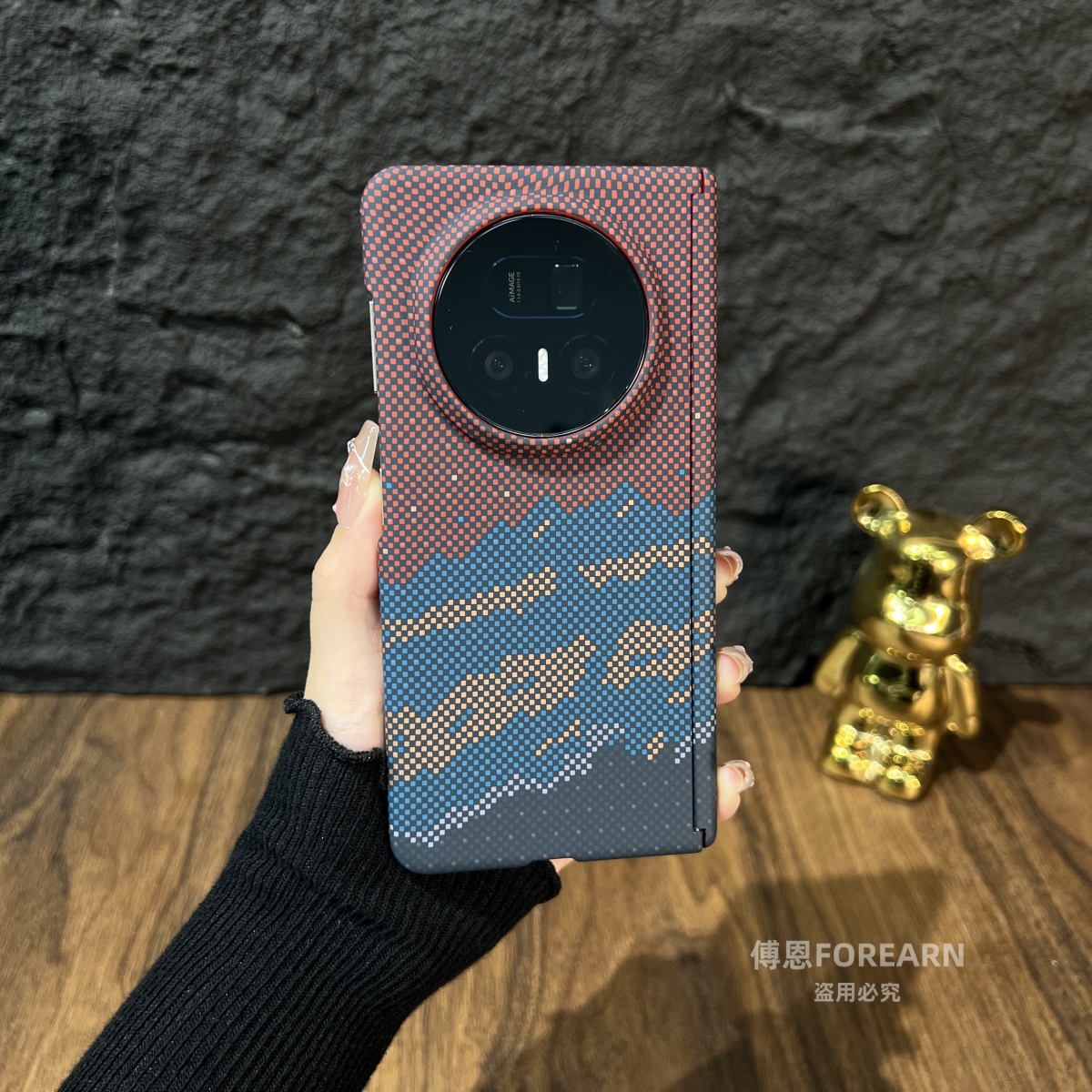 适用于荣耀MagicV5手机壳新款超薄中轴创意MagicV3折叠屏v3磁吸v5