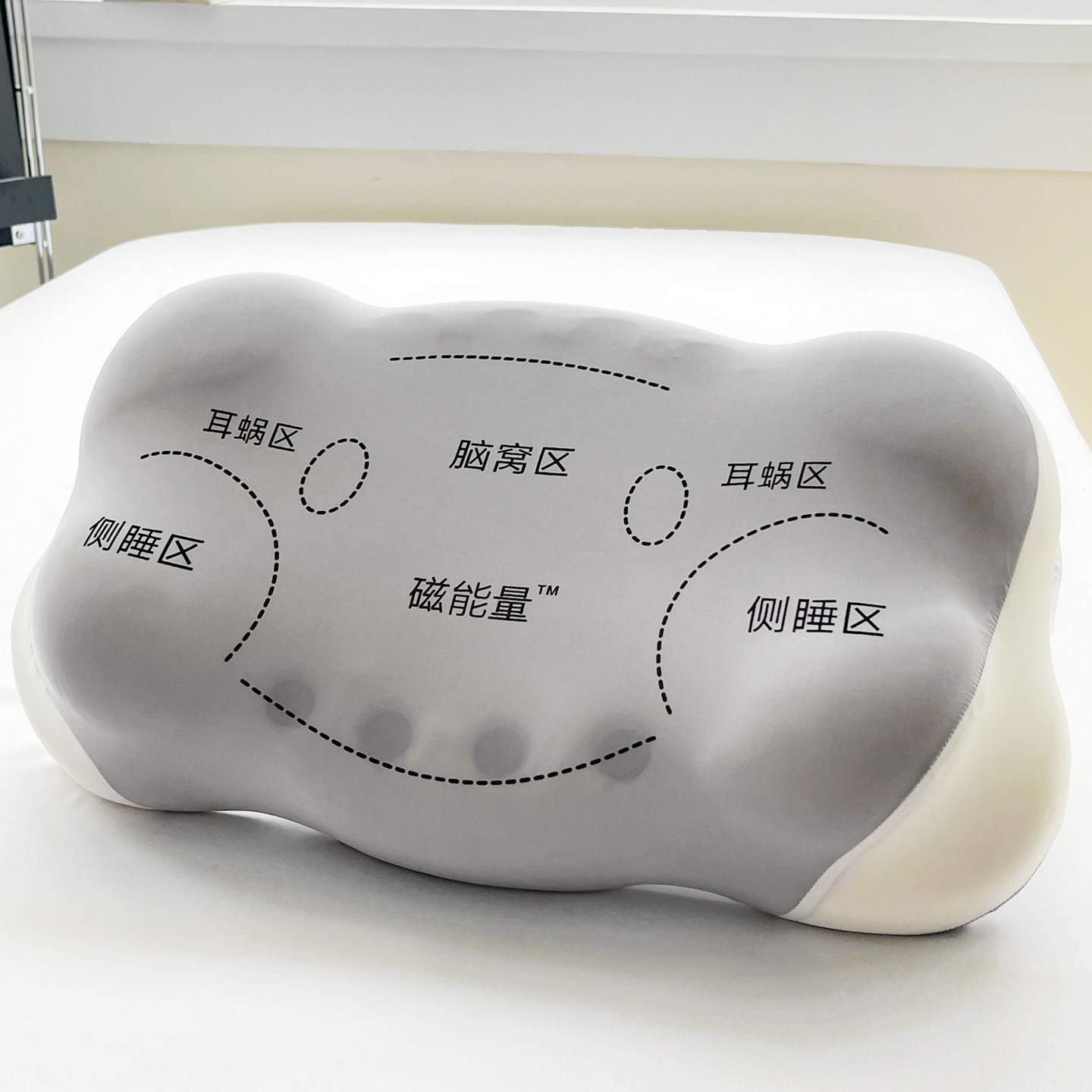 磁石枕云朵慢回弹记忆枕护颈枕（一对装）