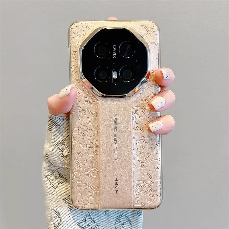 适用华为mate70RS非凡大师手机壳新款高级感60RS电镀龙纹奢华50R