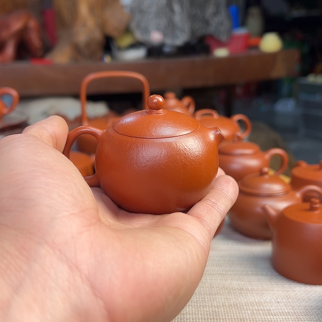 紫砂壶爱****！全手工制作西施