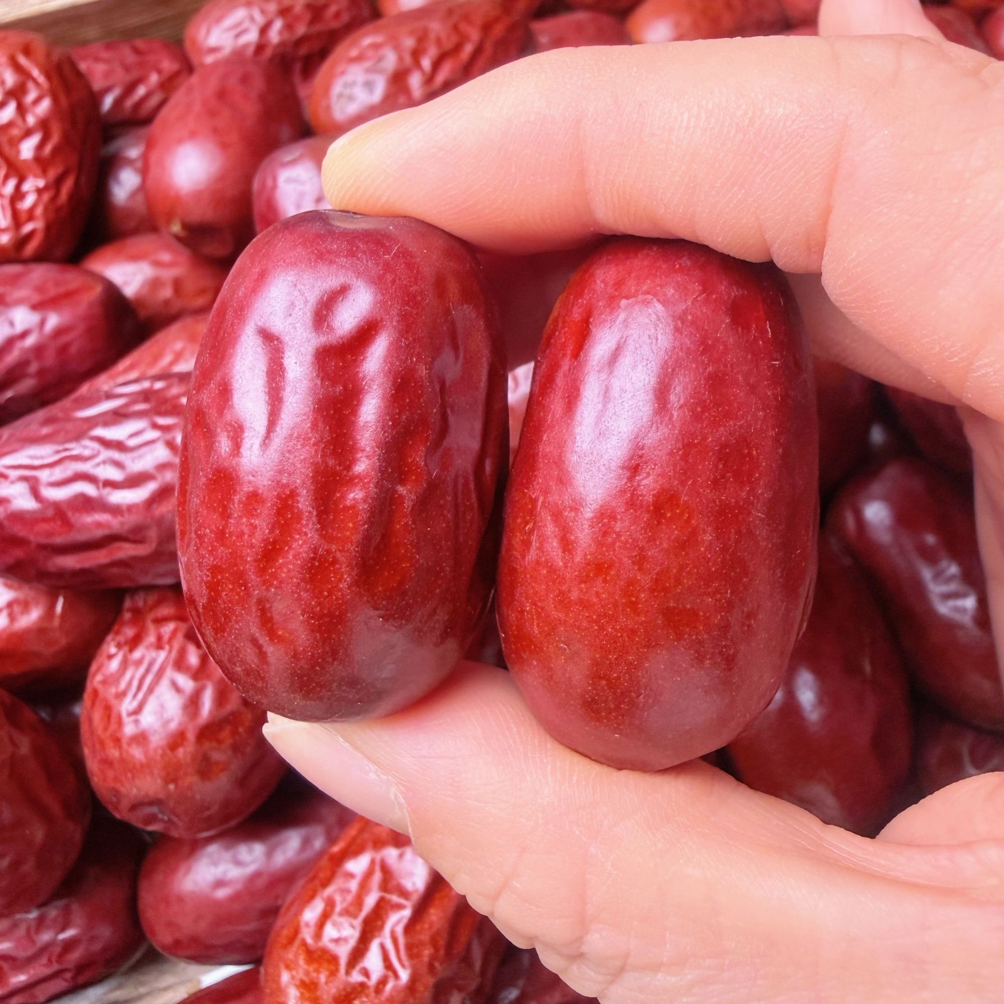 新枣【2斤包邮】新疆特产红枣皮薄肉厚核小零食干果