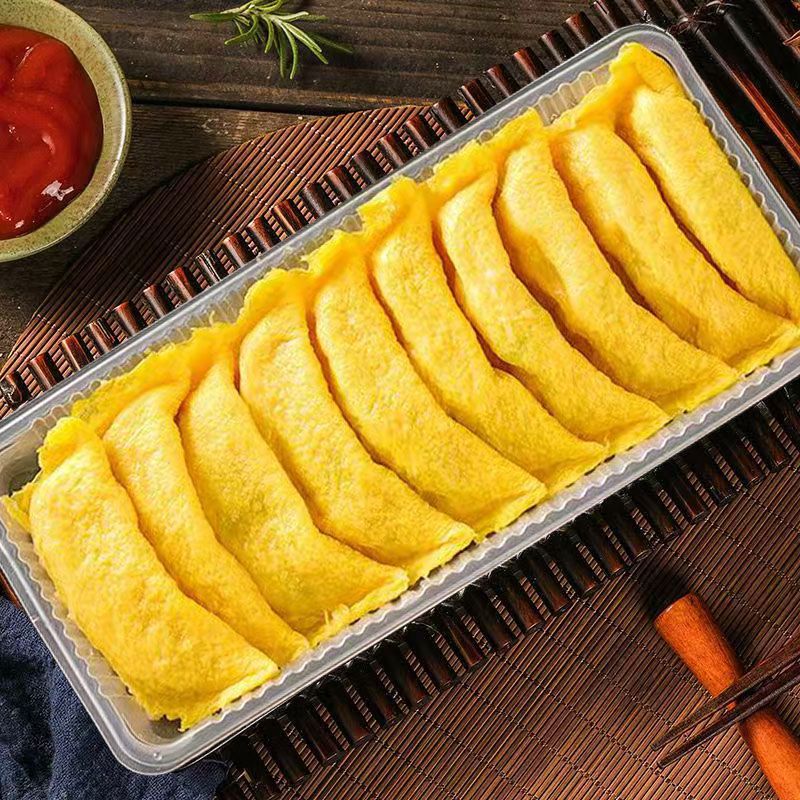 黄金蛋饺150g/10个手工鸡蛋煎饺黄金饺子半成品营养速食早餐水饺