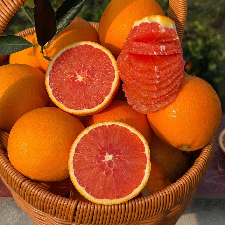 湖北中华红橙血橙秭归脐橙红肉橙子红心甜橙新鲜水果