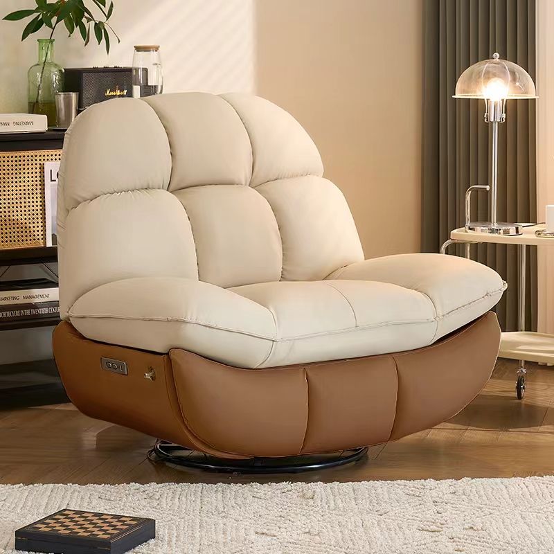 懒人沙发舱客厅家用扶手可储物单人沙发手动可躺可睡多功能摇摇椅