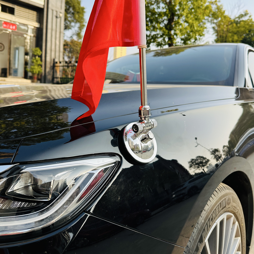 免打孔二代强磁汽车装饰摆件不伤车漆精品一对（两个）