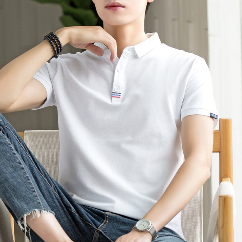 JEANSWEST/真维斯2025新款潮牌百搭男士休闲POLO衫男款秋季潮流