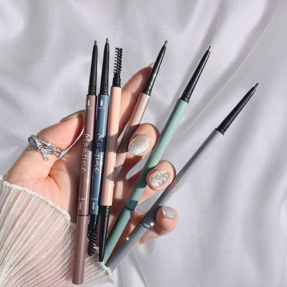 【官方正品-源头爆款】莫兰迪新手细头极细眉笔防水防汗双头野生眉