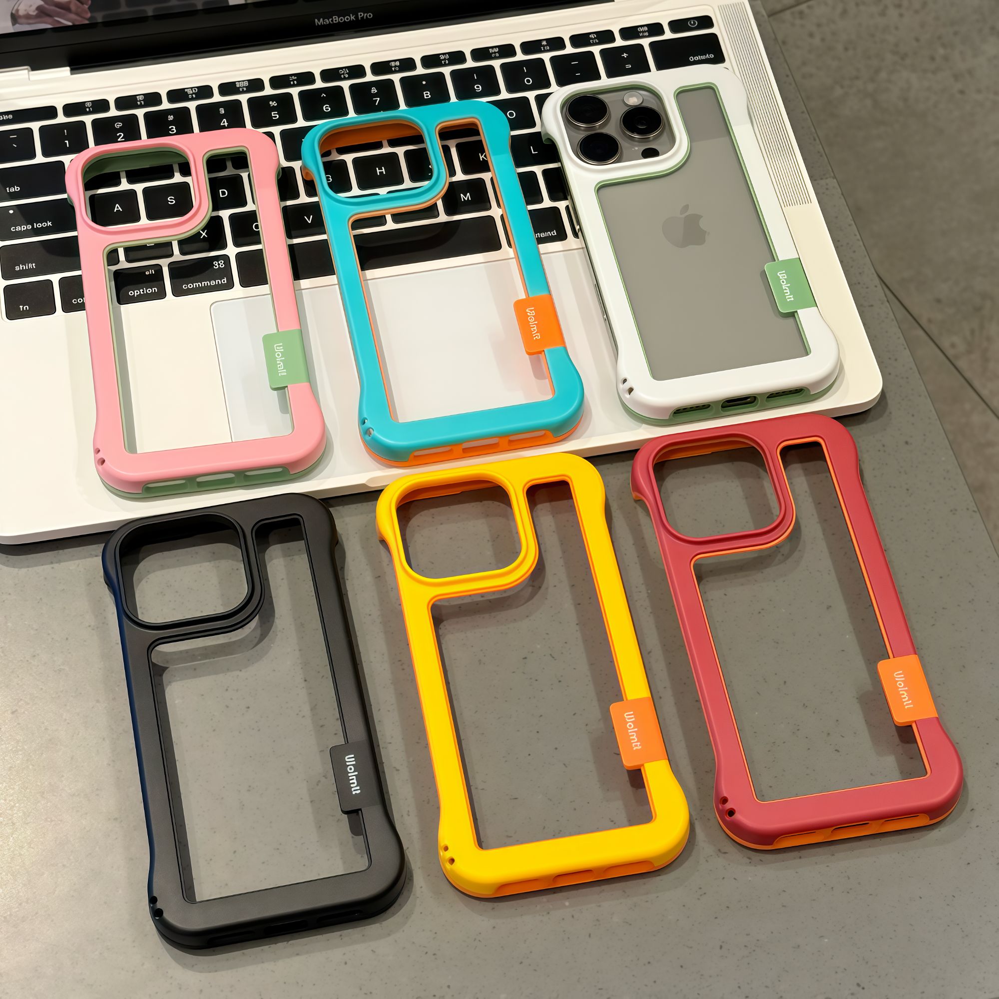 欧克里里【镂空无边框】适用iPhone15/14手机壳13/12苹果16promax女