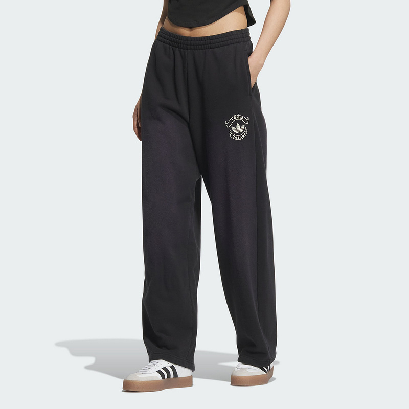 Adidas阿迪达斯三叶草女裤2025冬季新款IH OVSZ PANT W长裤KC5872