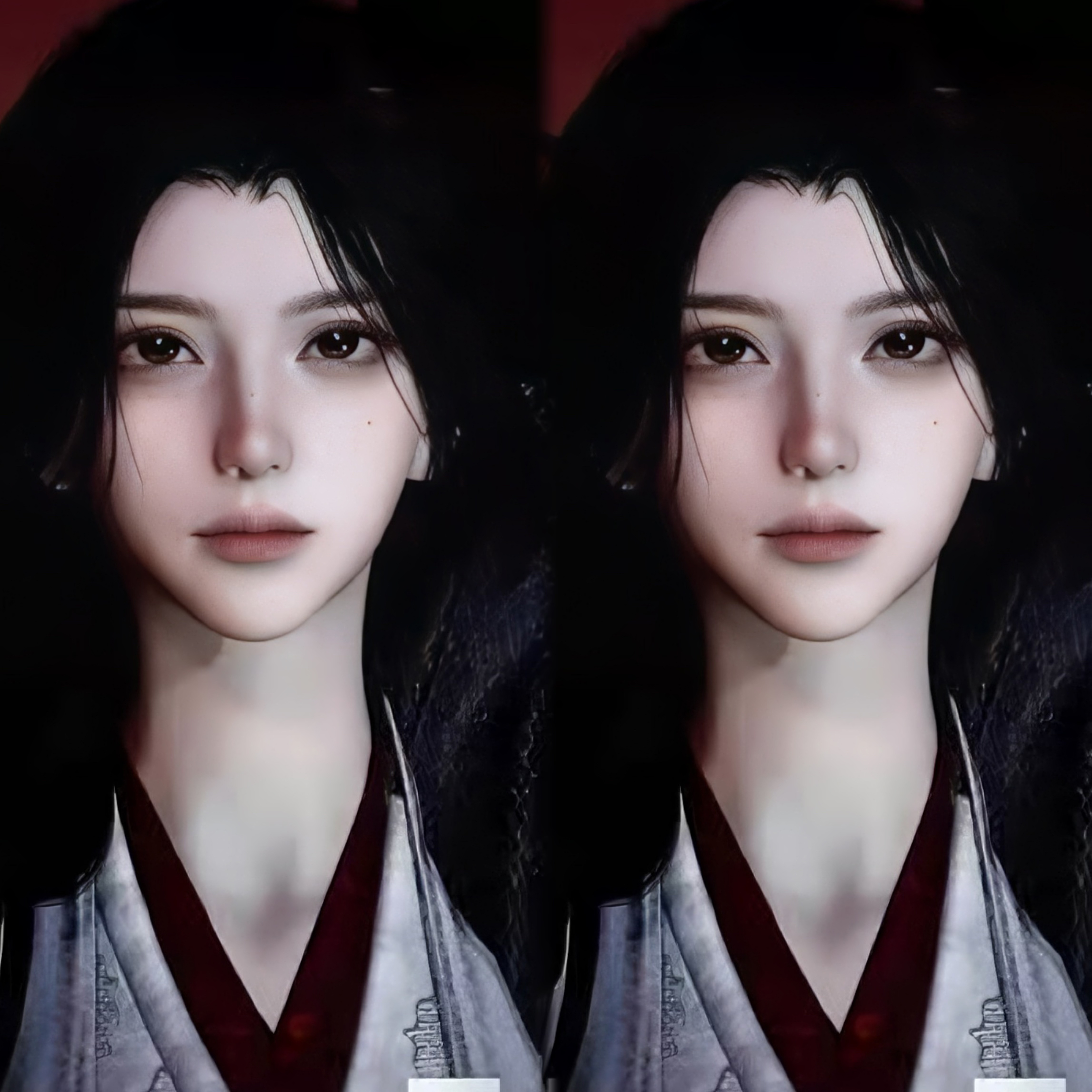 清檀 清冷御姐 燕云十六声捏脸女设计含导入教程