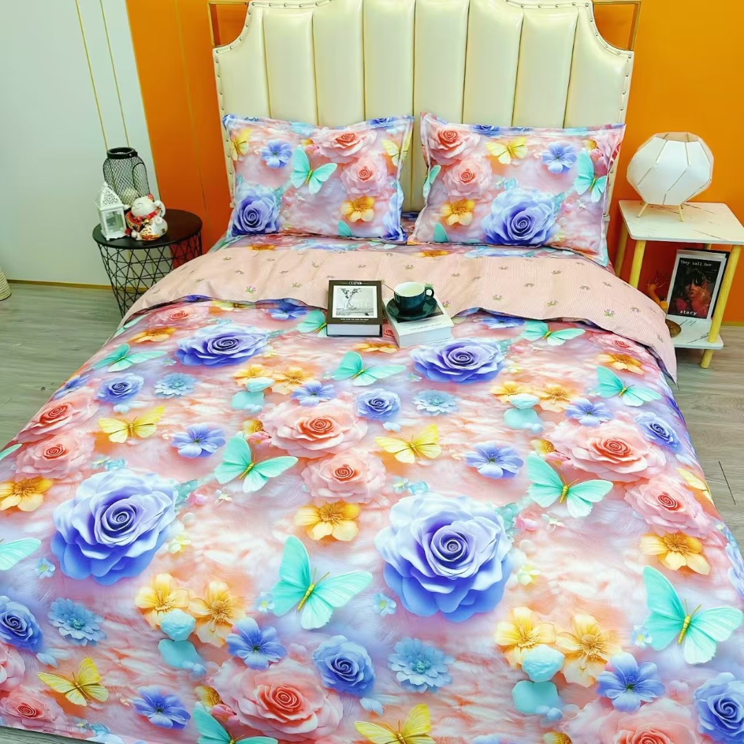 【反季清仓】 工厂直发 16D数码立体印花被罩 面料亲肤柔软舒适 2
