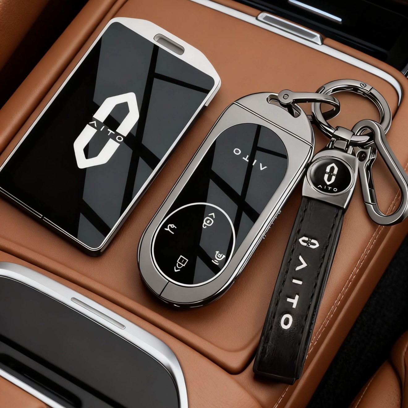 2025款问界m9钥匙套26款m7华为汽车新m8配件专用新款车m5壳卡片扣