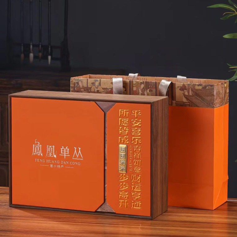 【圆圆满满】凤凰单丛茶高档礼盒装经典鸭屎香蜜兰香适合送礼长辈