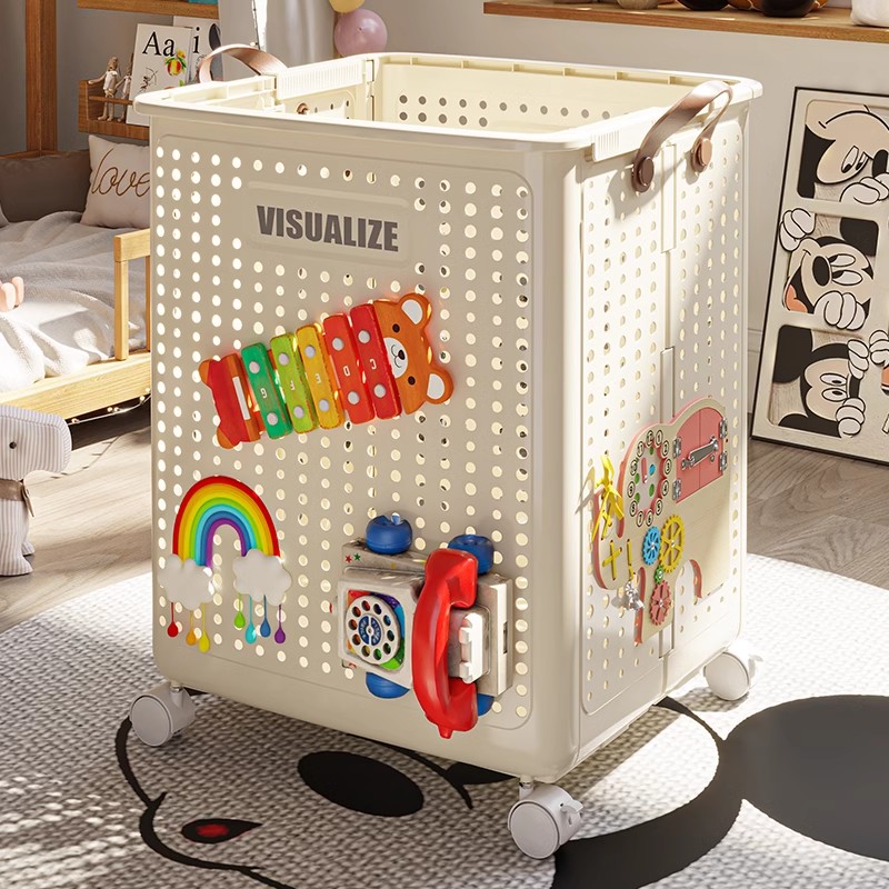 儿童玩具收纳筐大容量宝宝玩偶公仔毛绒娃娃积木整理箱玩具收纳箱