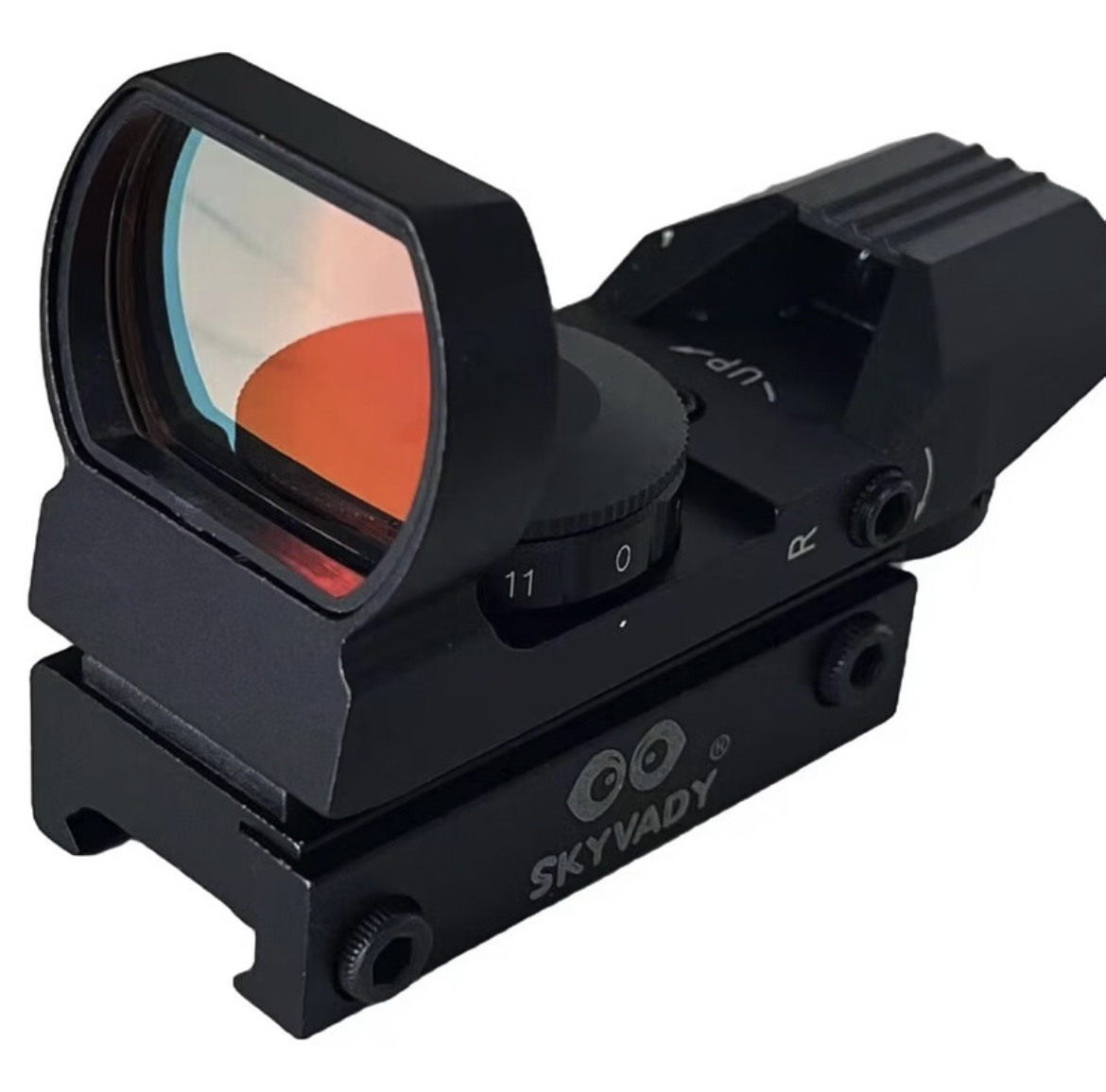 四变点红膜全息全金属十字可调自带20卡槽红点户外单筒望远镜