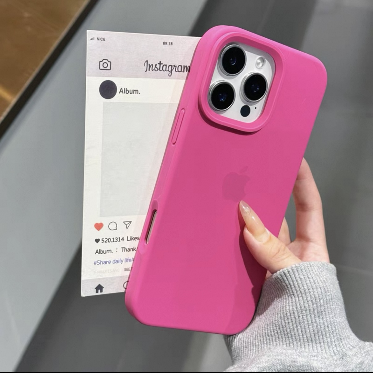 火龙果适用iPhone16pro手机壳15promax软套14/13pro液态12硅胶11