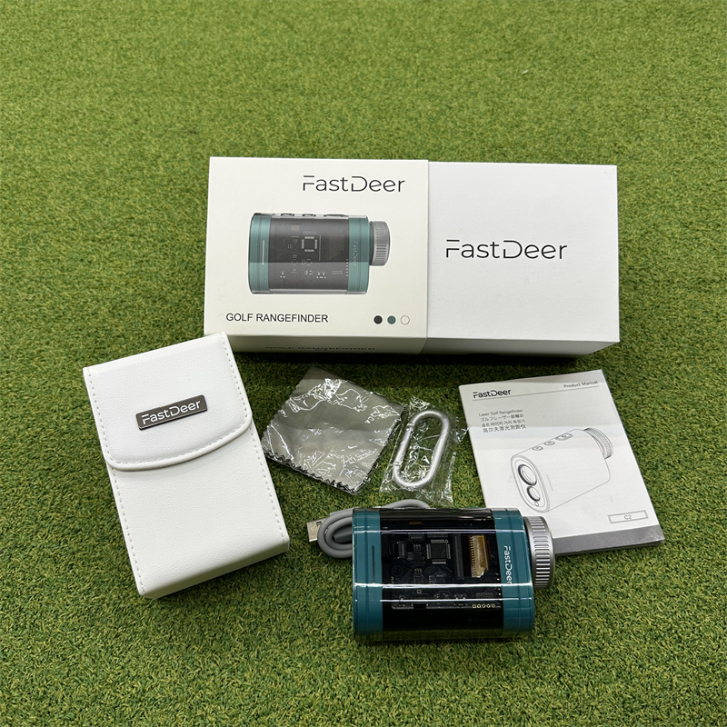 FastDeer25新款迷你激光高尔夫测距仪C2 精准快速清晰个性DIY窗口