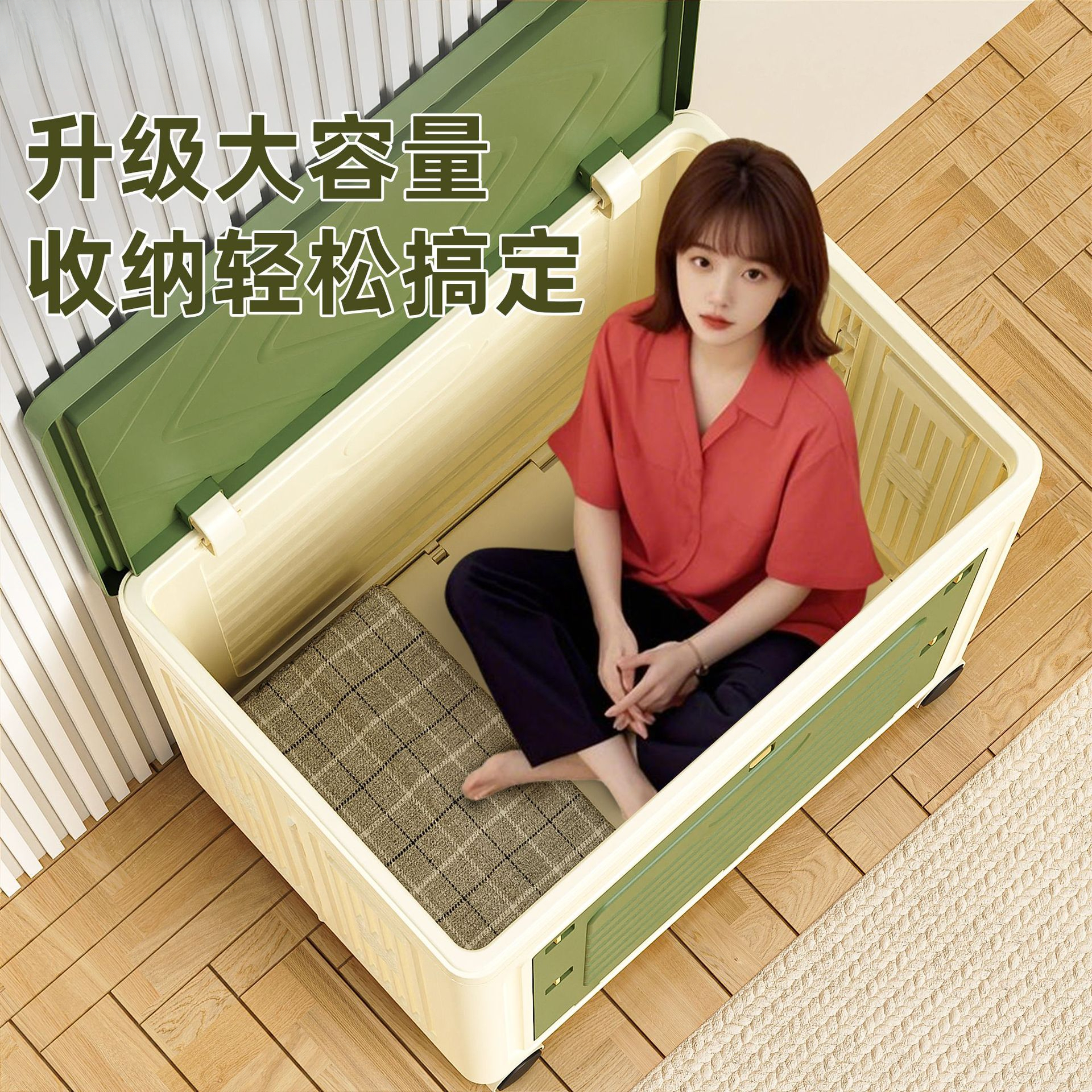 衣物收纳柜免安装可折叠卧室衣服被子收纳箱大容量家用整理储物箱