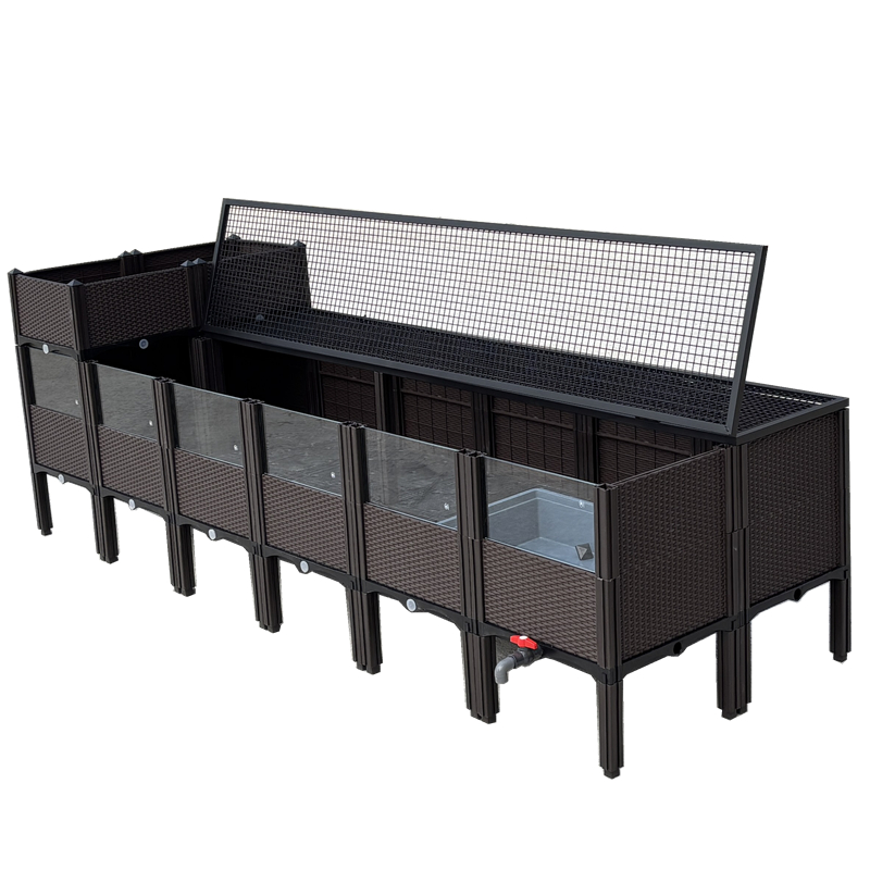 缘友之家加厚款黄缘龟超大养殖箱 结实耐用环保 适用室外庭院