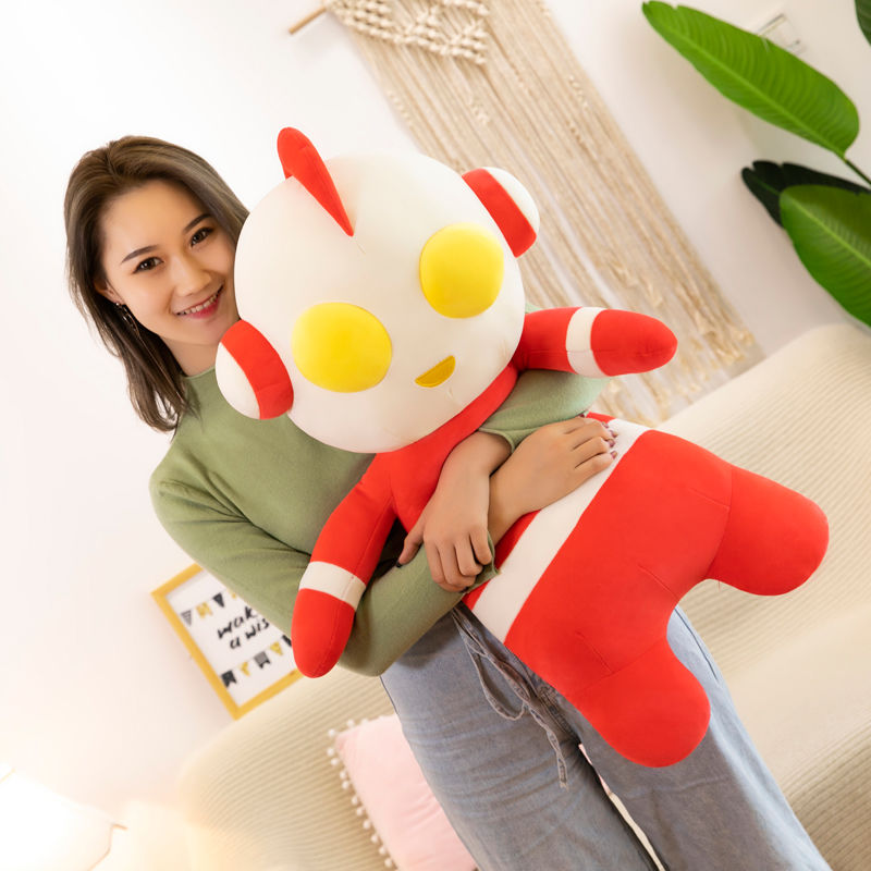 玩偶咸蛋超人毛绒玩具布娃娃男孩公仔抱枕生日礼物儿童玩具