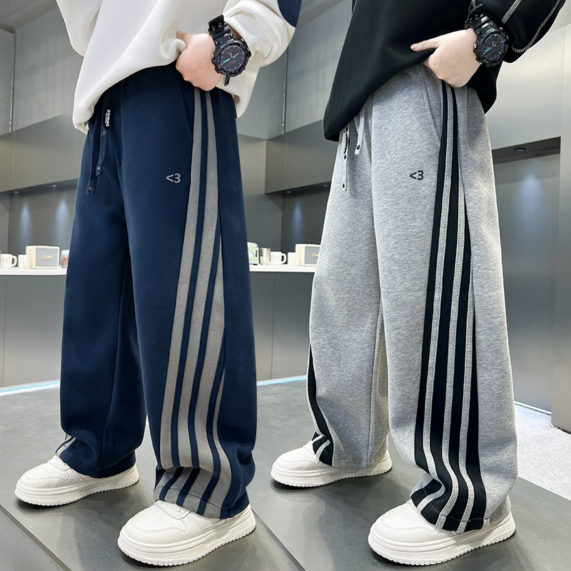 男童裤子春秋卫裤洋气2025中大童休闲韩版长裤儿童秋季运动裤洋气