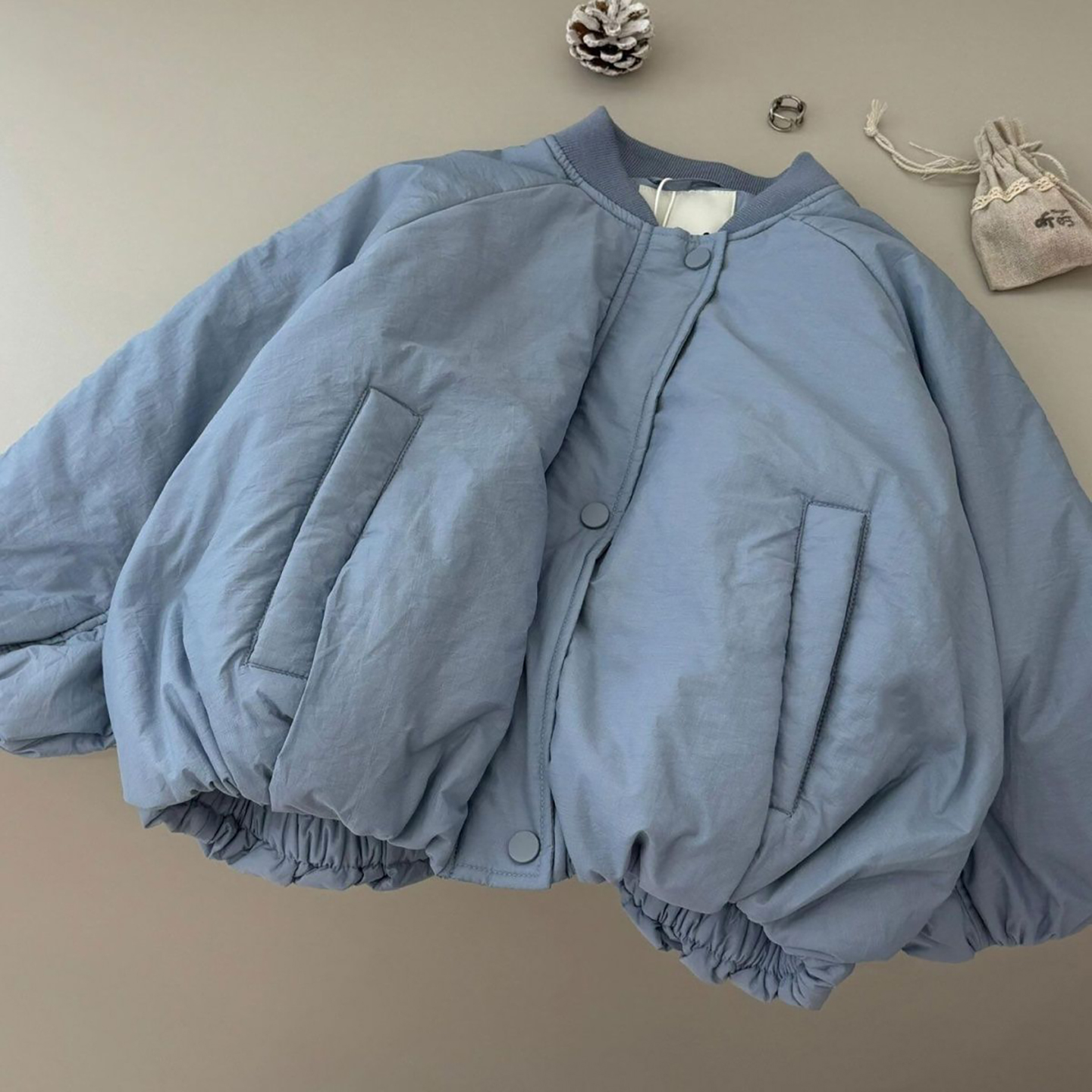 韩国童装男童棉服外套冬季洋气加厚保暖儿童夹棉棉衣冬装