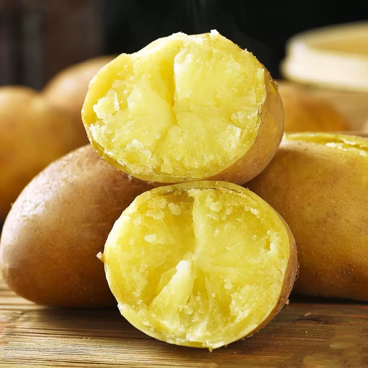 C陕西高山沙地黄心土豆带箱9.5-10斤洋芋软糯黄皮2025新鲜现挖